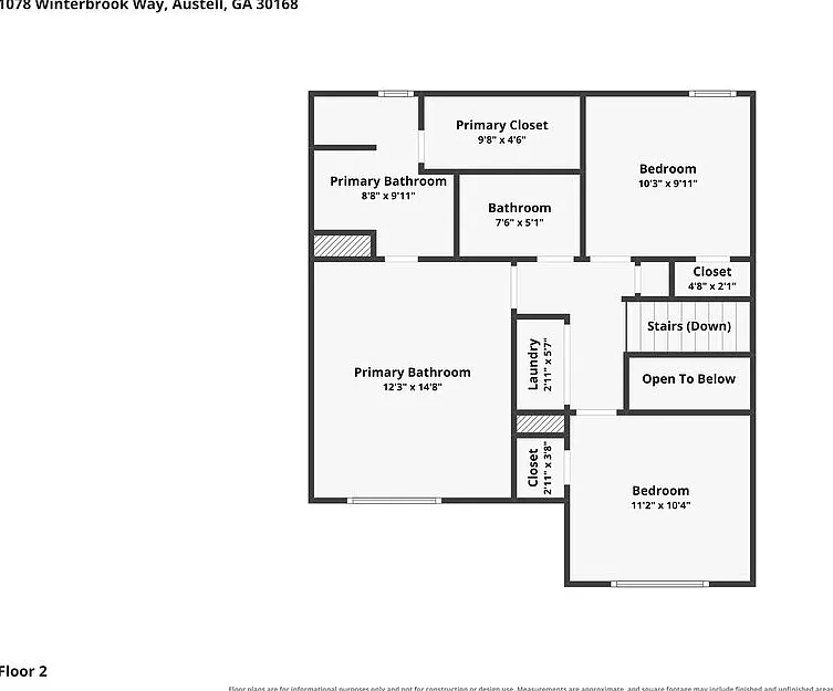 3 bed, 2.5 bath, 1390 sqft, $1,985 — Photo 3