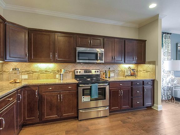 The Addison Kitchen This is a model representation, not the actual home