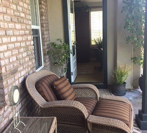 Private patio outside the Executive Suite, for your use only.