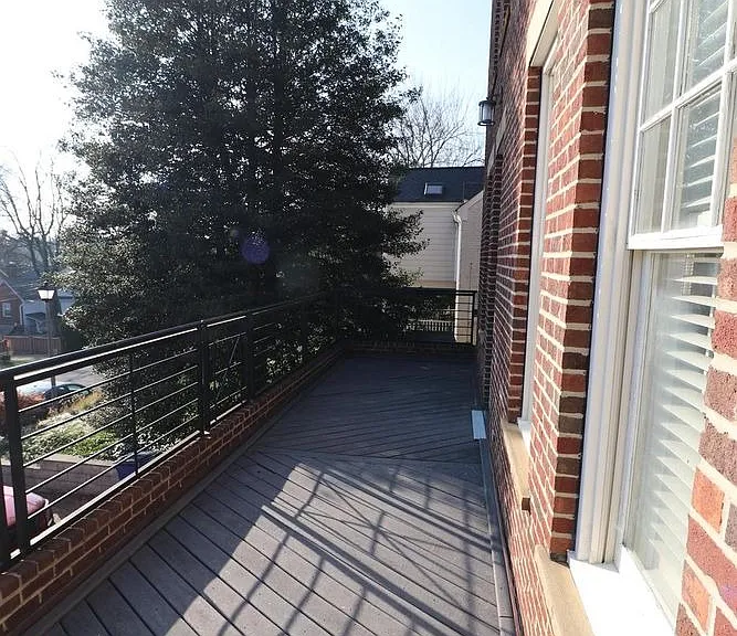 Large porch