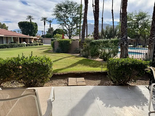 Rear of home.