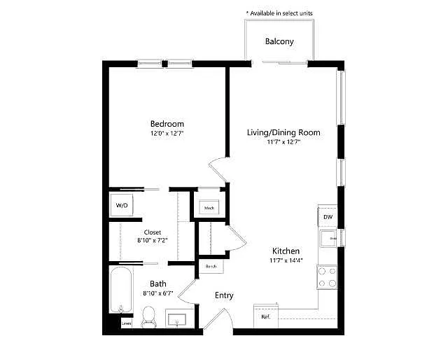 Floor plan Magnolia