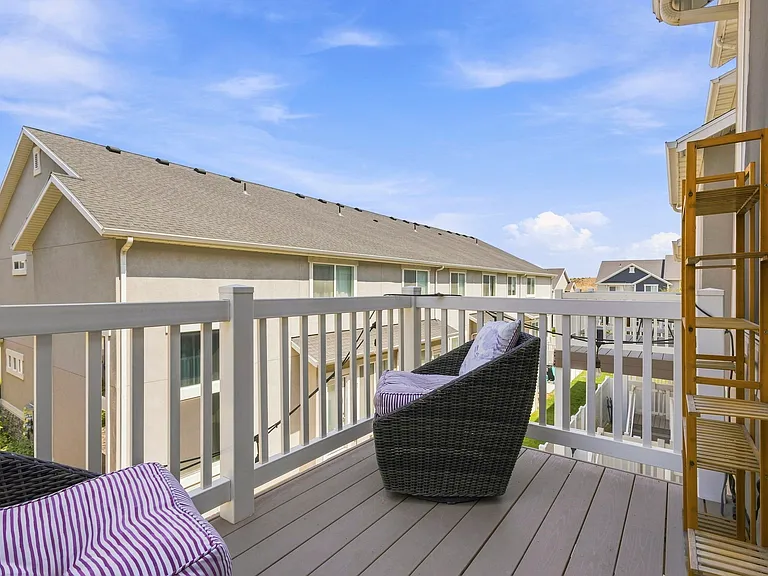 Second floor balcony