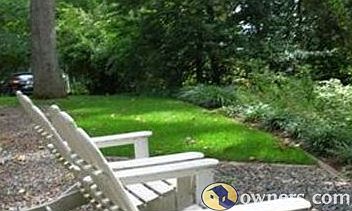 Private backyard