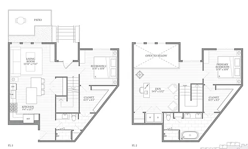 Floor plan 2P