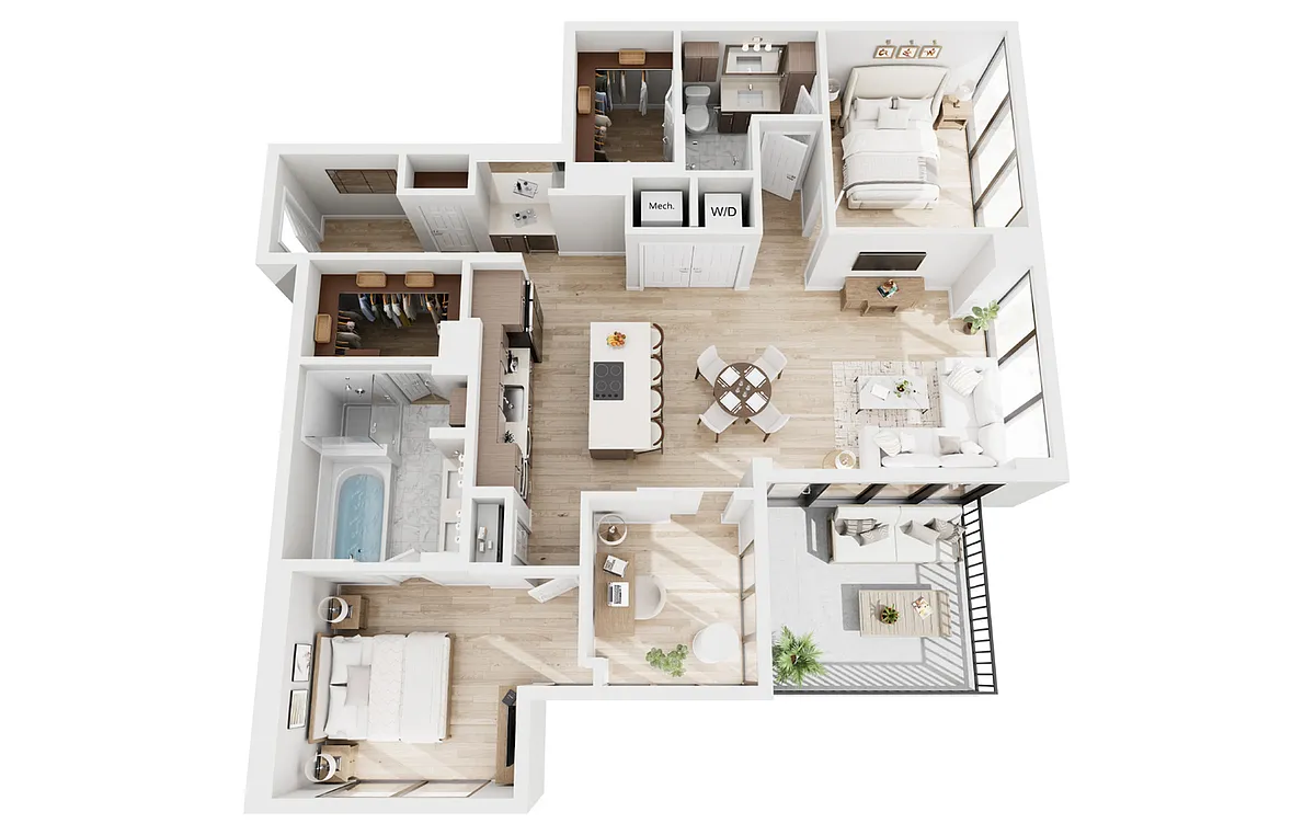 Floor plan B13