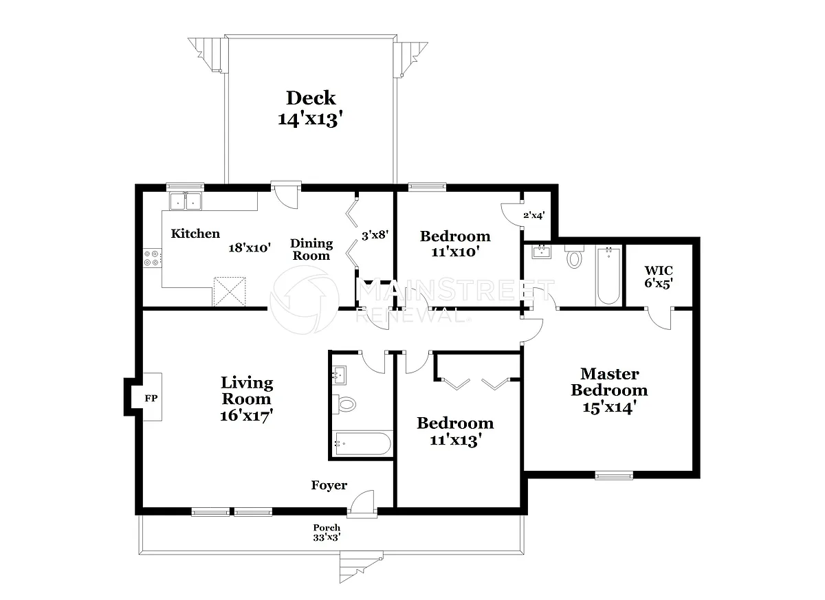 Floor Plan - 125 Kay Ln