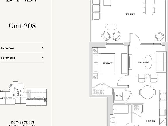 2nd image of 170 W 225th St #208