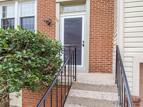 Freshly painted railings