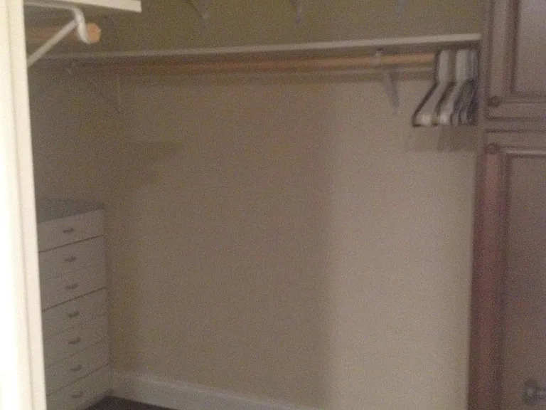 Large walk in closet in master
