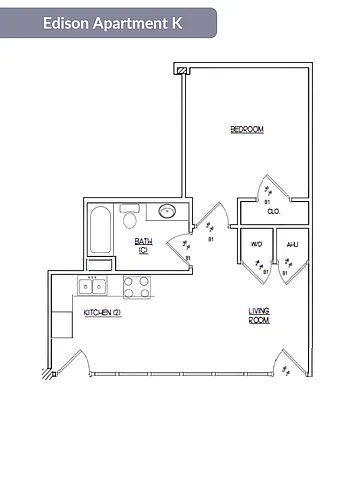 Floor plan K