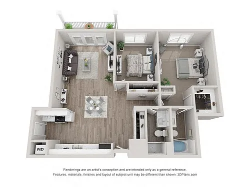 Floor plan Sanders
