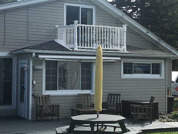 side view of the home