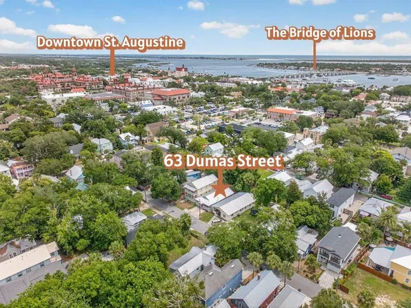 63 Dumas St, Saint Augustine, FL 32084