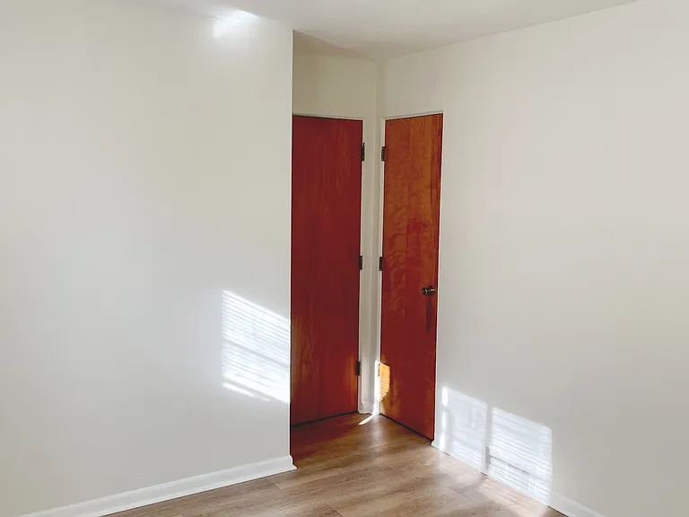 Ample closet space in front bedroom