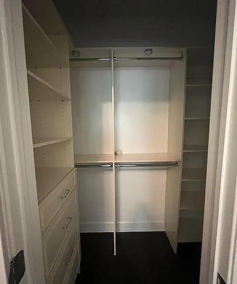 Master closet