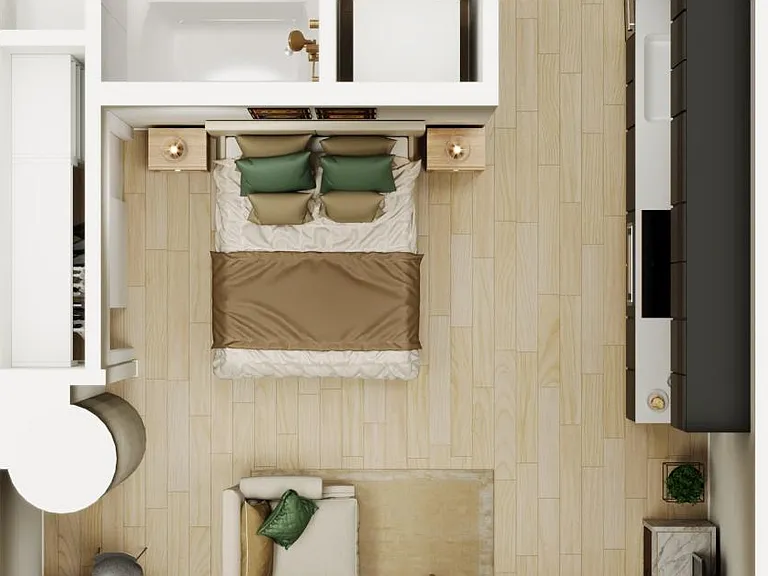 Mallow 3D floor plan