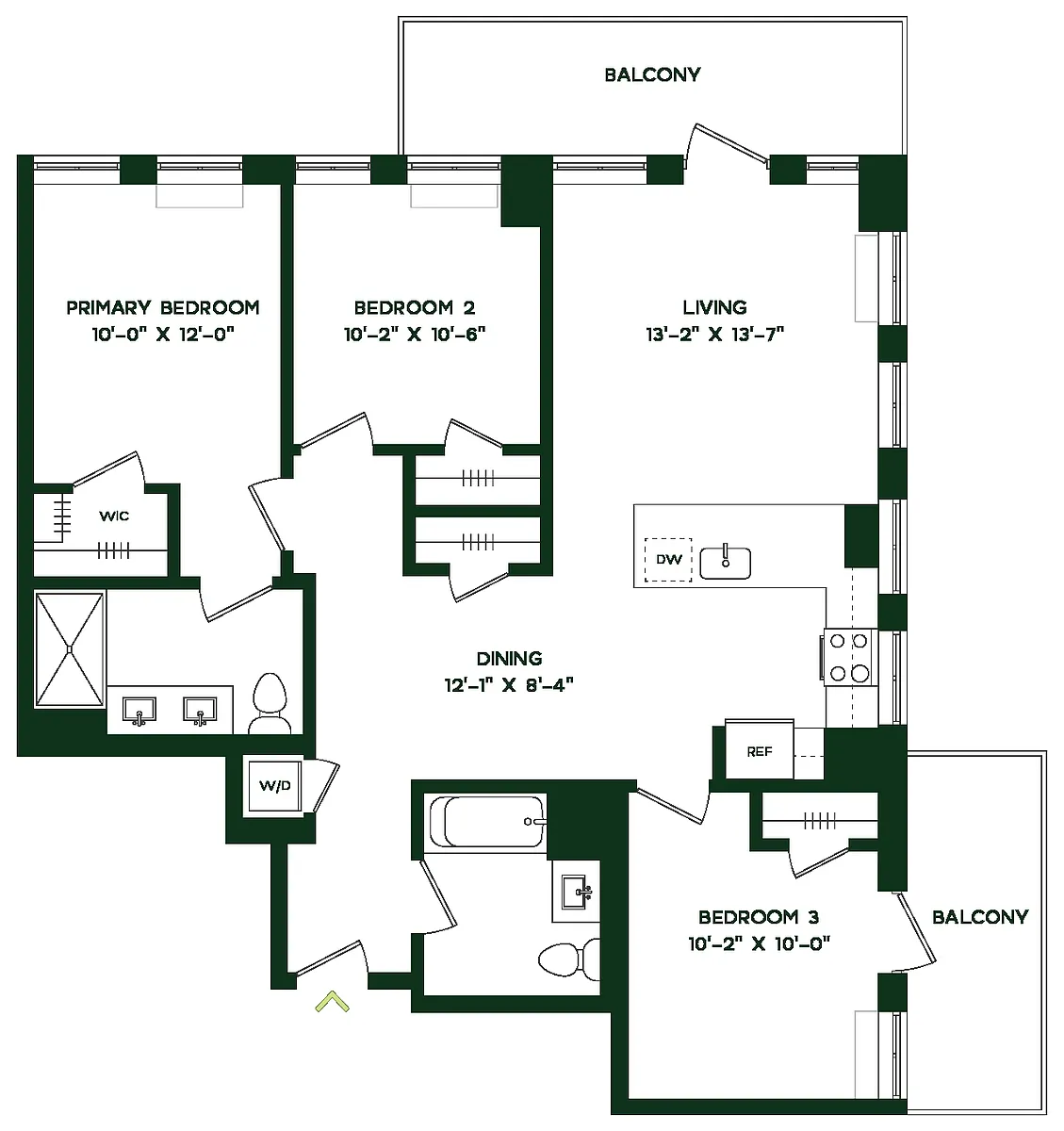 Floor plan C2E