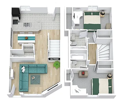 Floor plan B6-R