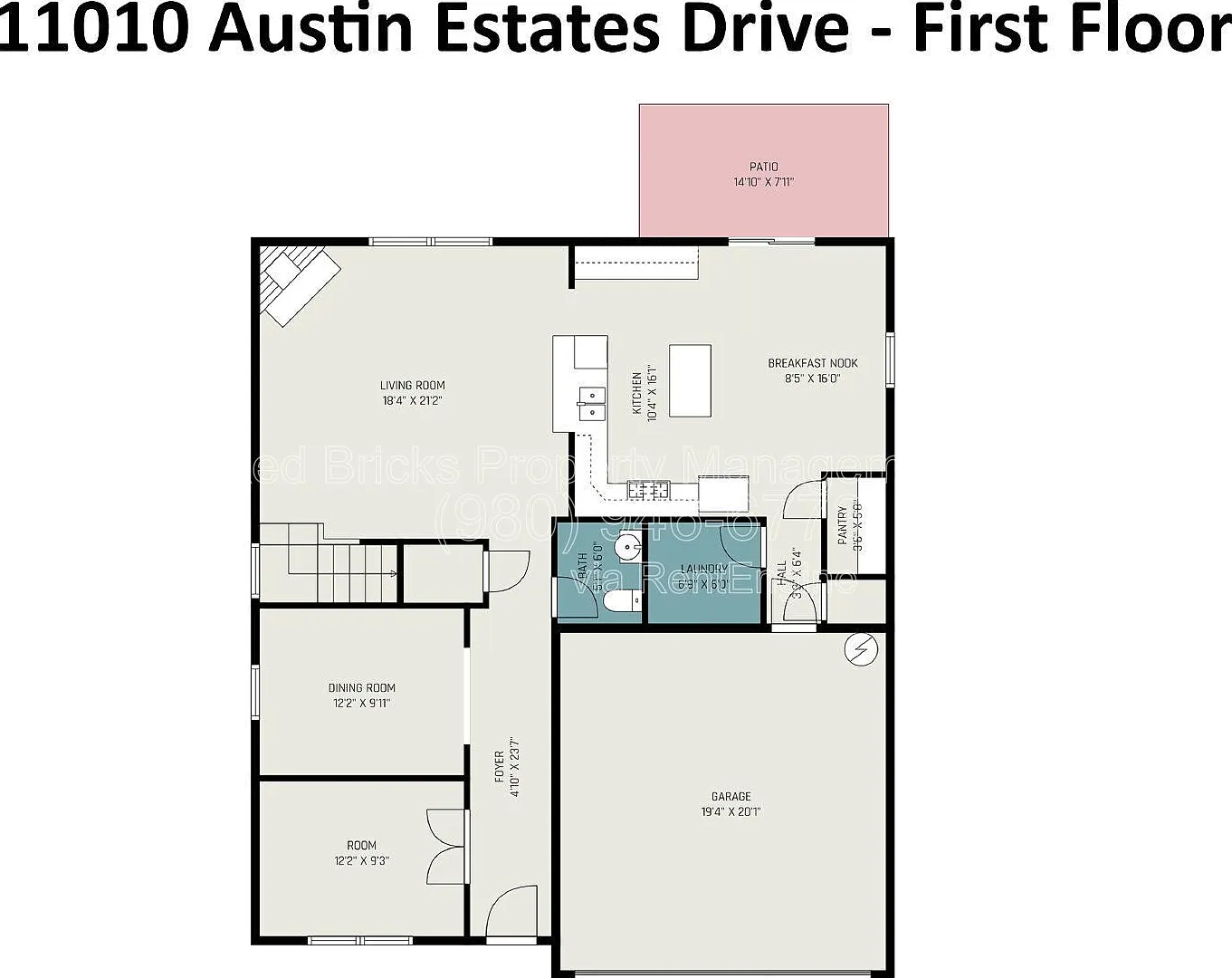 4 bed, 2.5 bath, 2824 sqft, $2,595 — Photo 3