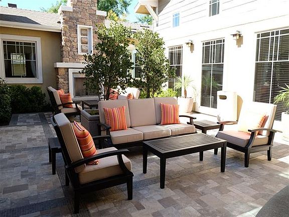 Enjoy fresh air during the day or relax fireside on cool eve