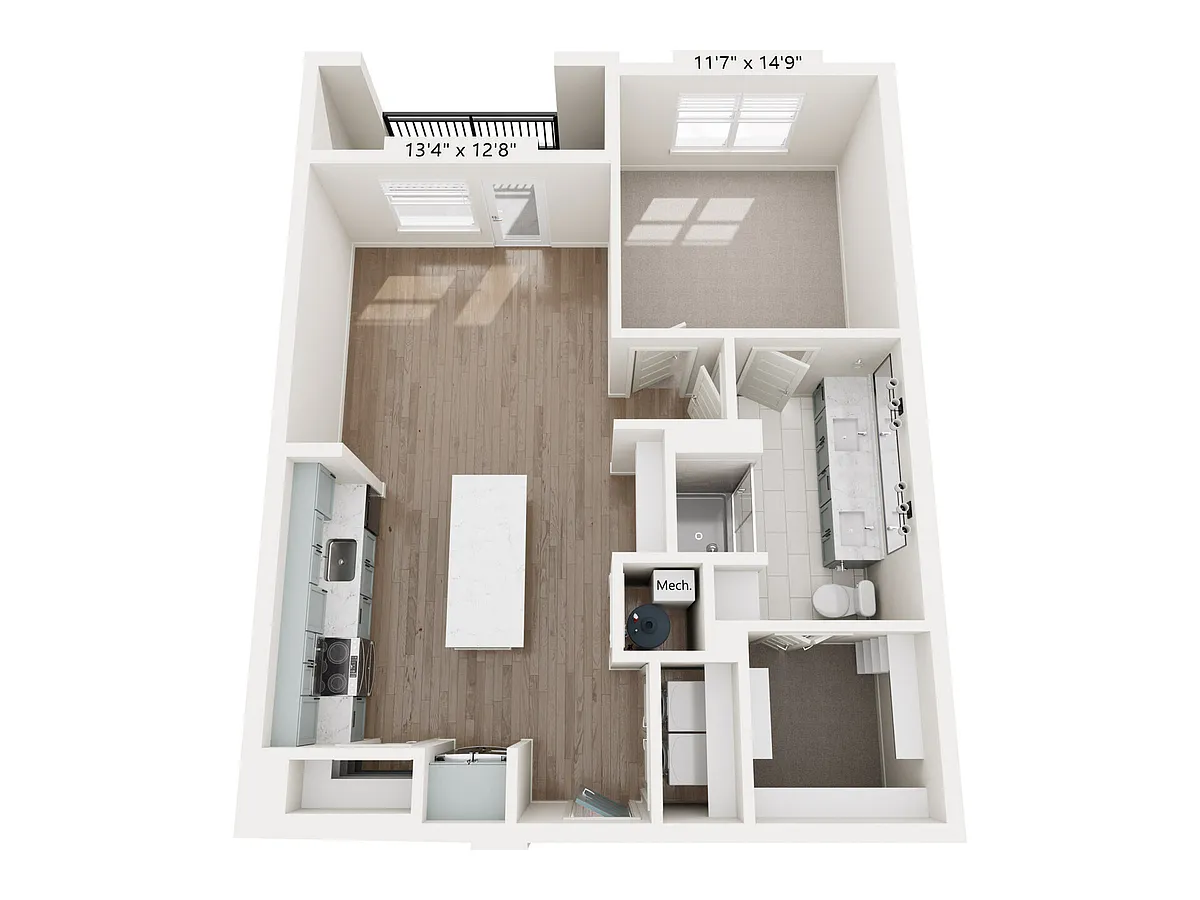 Floor plan A42