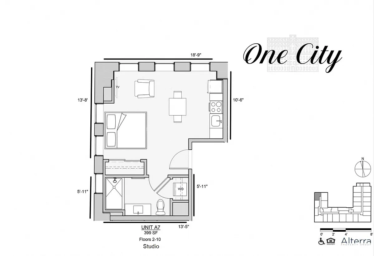Floor plan Residence - A7