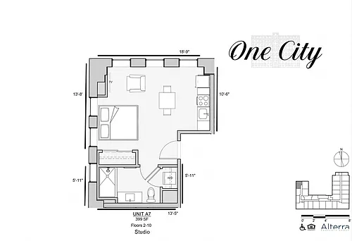Floor plan Residence - A7
