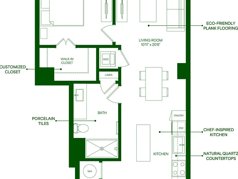A11 floor plan The Iris