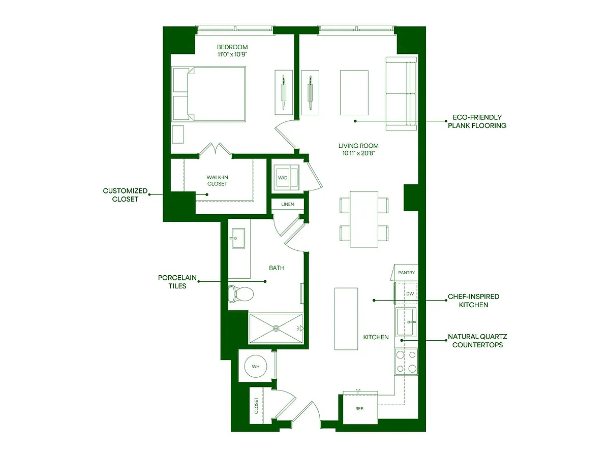Floor plan A11