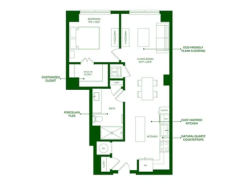 Floor plan A11