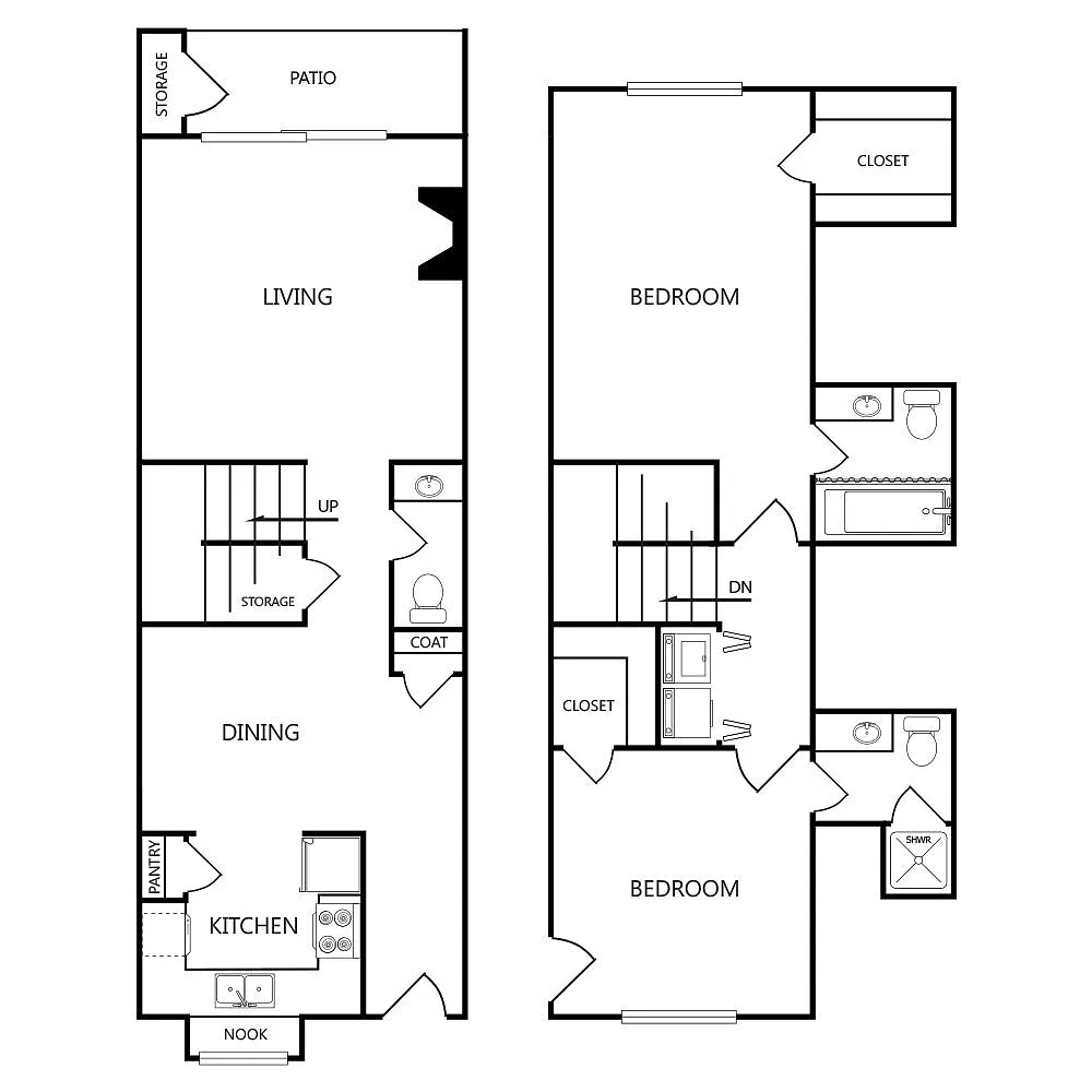 Floor plan B6TH