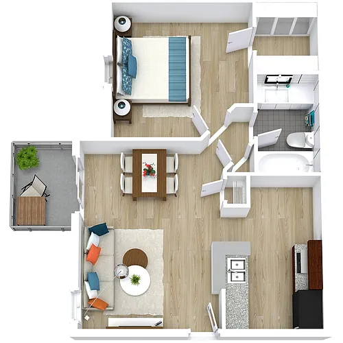Floor plan The Birch
