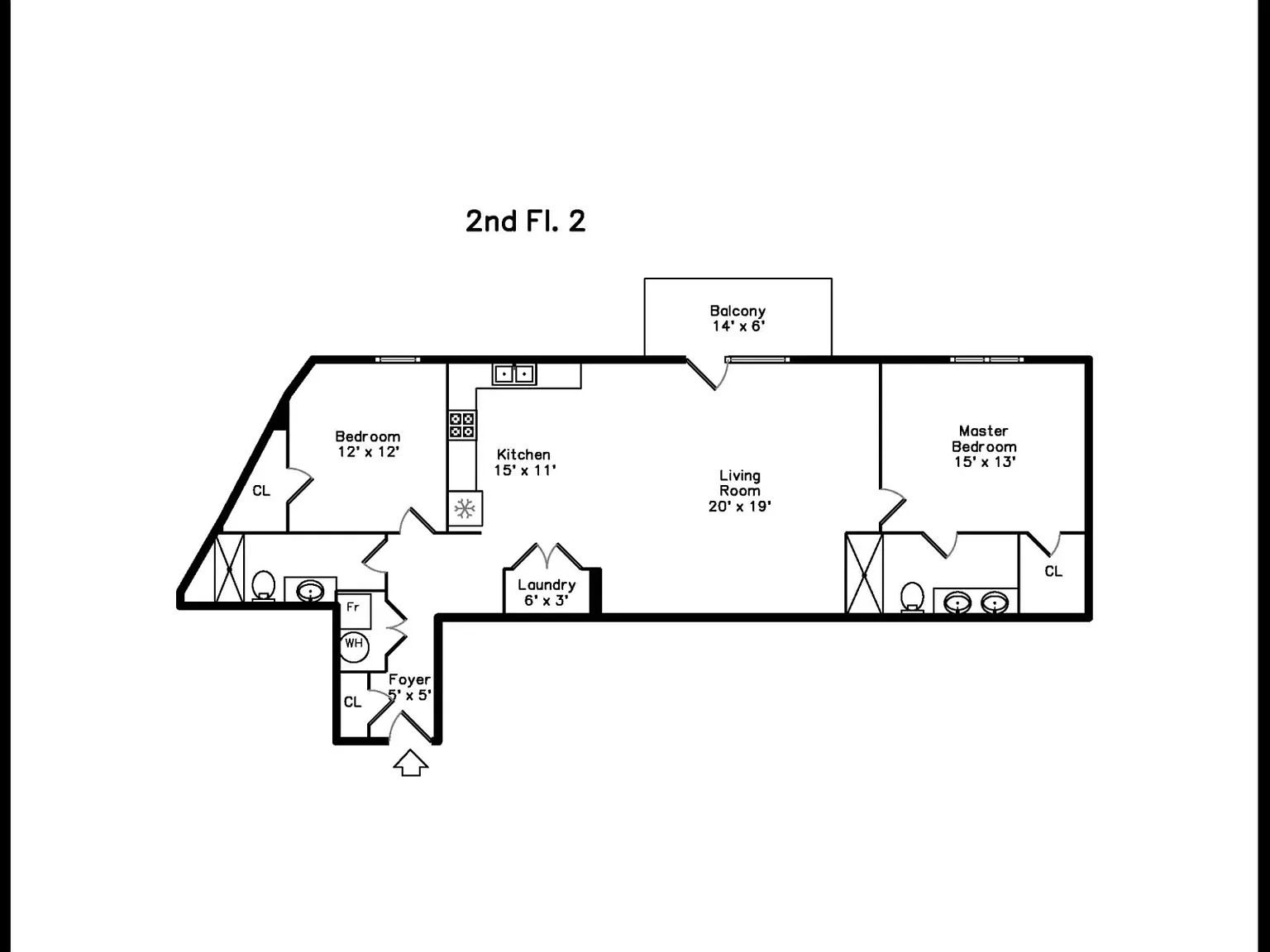 2 bed, $3,000 — Photo 2