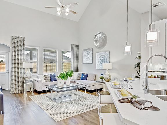 Open and airy floorplan