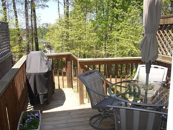 Private Deck off Great Room