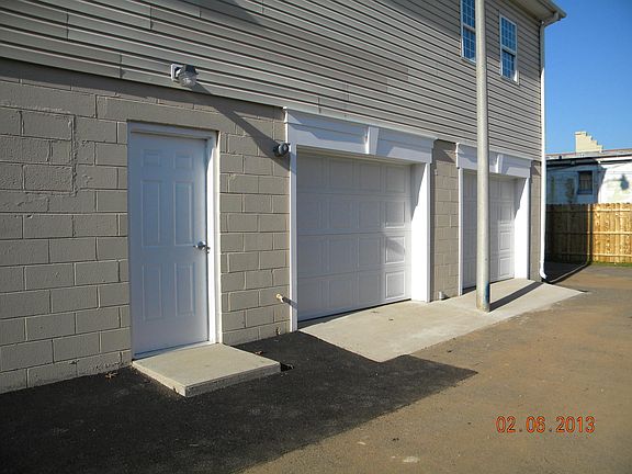 Private entrance to the upstairs apartment.