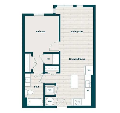 Floor plan A7A