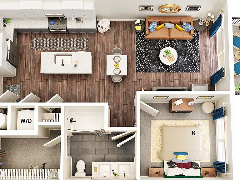 A3 floor plan Broadstone Pullman