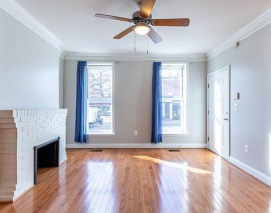 Large and bright open floor plan on the main level.