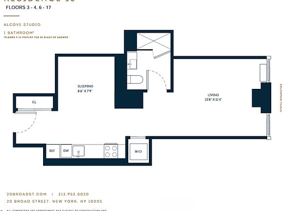 2nd image of 20 Broad St APT 1513