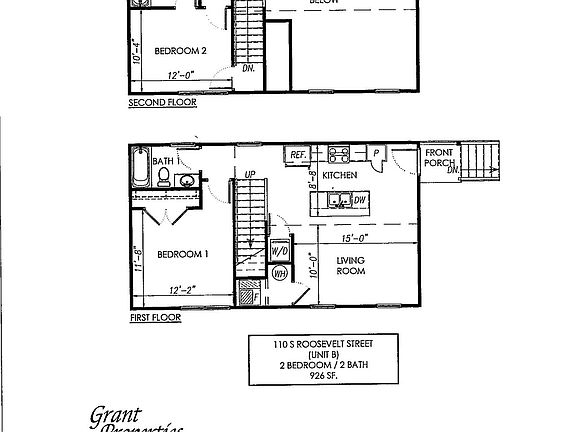 110 B Floor Plan