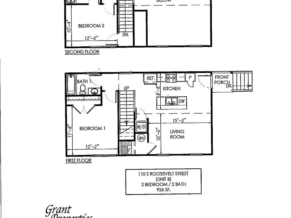 110 B Floor Plan