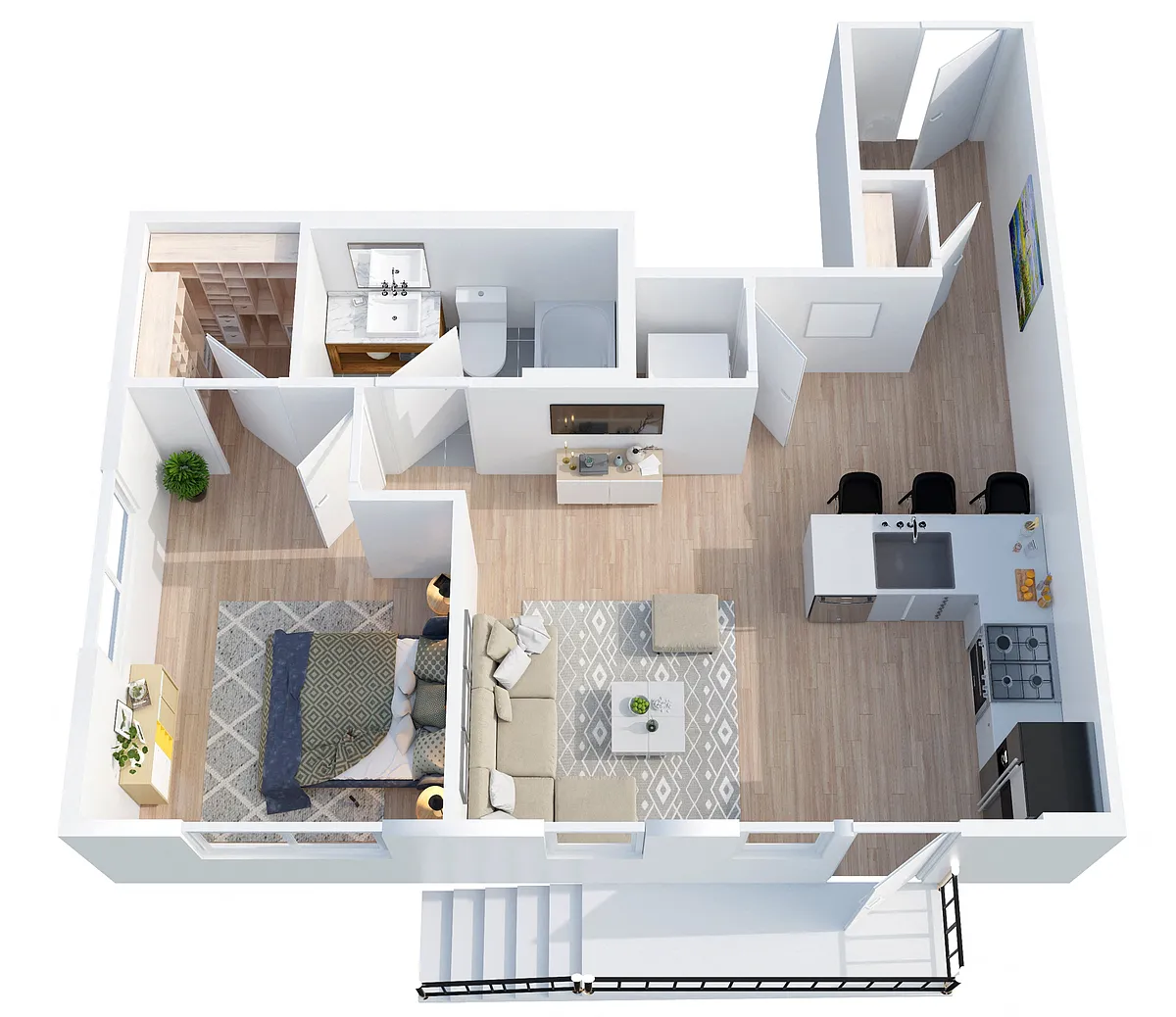 Floor plan 6101