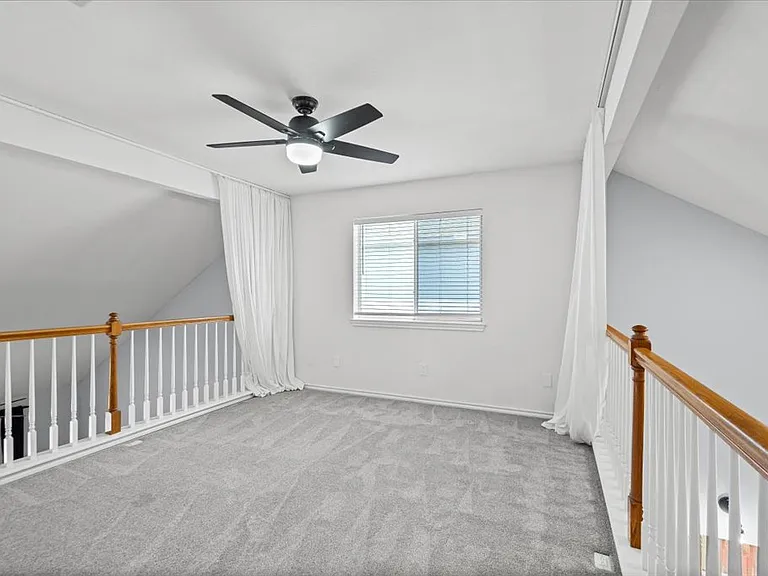 Bonus loft area above the living room