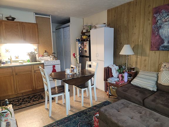 Living room and kitchen