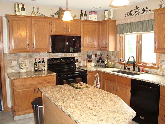 Granite remodeled kitchen