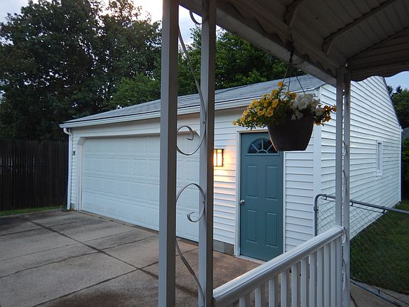 View from back porch