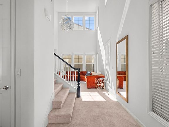 Entry with Large window & High Ceilings