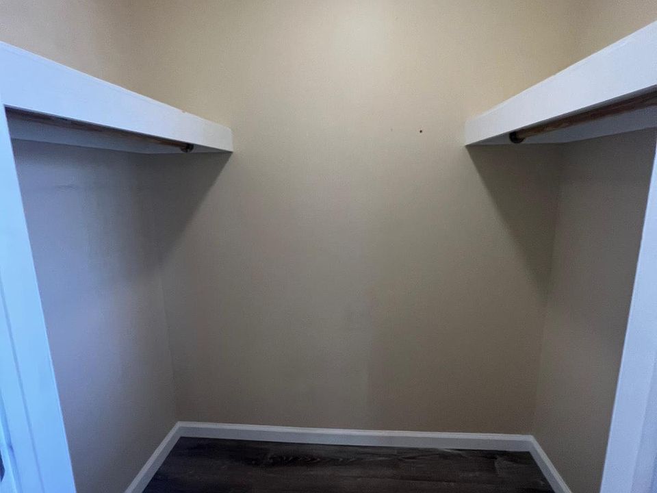 Big closet space